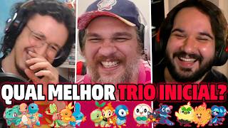 QUAL O MELHOR TRIO INICIAL DA HISTÓRIA DE POKÉMON ??