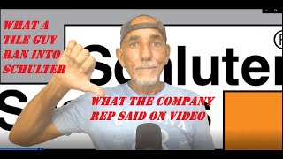 Schluter Linear Drain FAILURE