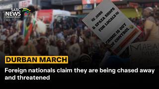 Foreign nationals claim they are being chased away and threatened