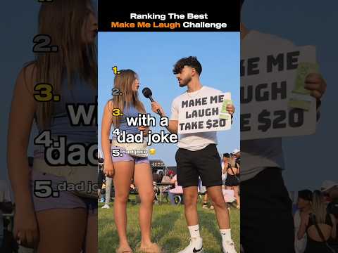 Ranking The Best Make Me Laugh Challenge #shortsviral #ranking