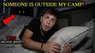 (I WAS FOLLOWED) VAN CAMPING ALONE in the HAUNTED RITUAL FOREST - SCARIEST NIGHT CAMPING