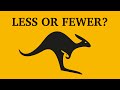 Understanding 'Less' vs 'Fewer' Usage