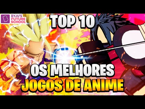 TOP 10 MELHORES JOGOS DE ANIME DO ROBLOX EM 2023!