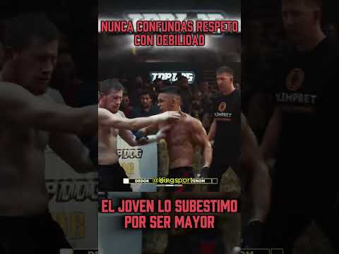 Nunca subestimes a un peleador viejo #mma #boxeomexico #mexicanos #boxeo #ufcmexico