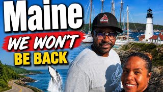 What We Thought of Maine / Big Rig Convoy To Canada Nova Scotia 