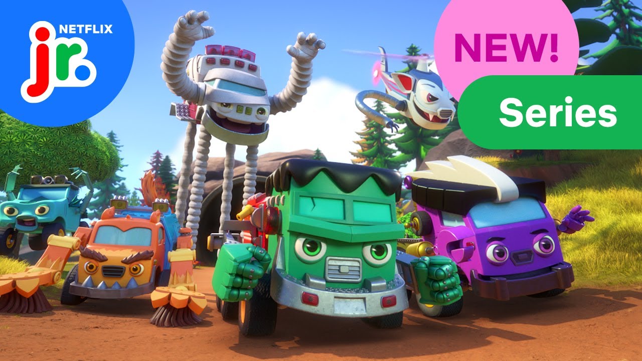 Mighty Monsterwheelies Trailer thumbnail