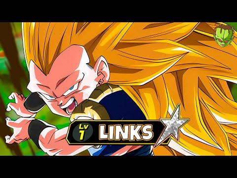 BESTIA HASTA SIN DUPES! LR GOTENKS 55% LINKS 1 SHOWCASE | Dokkan Battle