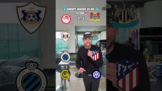 ✅🤑 BARRAGE LIGUE CHAMPION : Bruges vs Atletico / Bodo vs Inter…