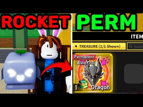 Trading from Rocket to Permanent Dragon as FREE TO PLAY | Blox Fruits