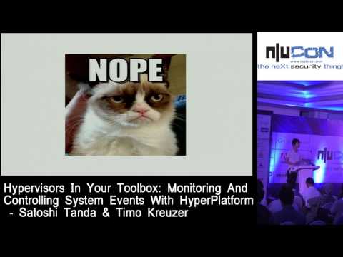 Hypervisors In Ur Toolbox: Monitoring N Controlling System Events With HyperPlatform
