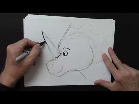 How to Draw a Cartoon Dinosaur (You CAN do it) - Christopher Hart