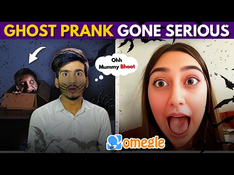 OMG!😱 Ghost (Bhoot) ON OMEGLE ☠️ | Omegle Ghost Prank | Selfmade Vansh...