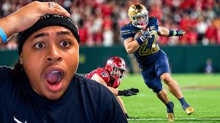 I CAN'T EVEN HATE NOTRE DAME LOOKS GOOD SMH!! Wisconsin vs. Notre Dame | COLLEGE FOOTBALL HIGHLIGHTS