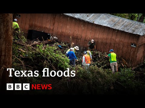 YouTube video thumbnail: Texas Floods Death Toll Climbs to at Least 107