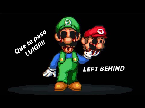 Left Behind (Full gameplay) | El Padrino Gamer #mariobros #terrors  #pertubador #creepy