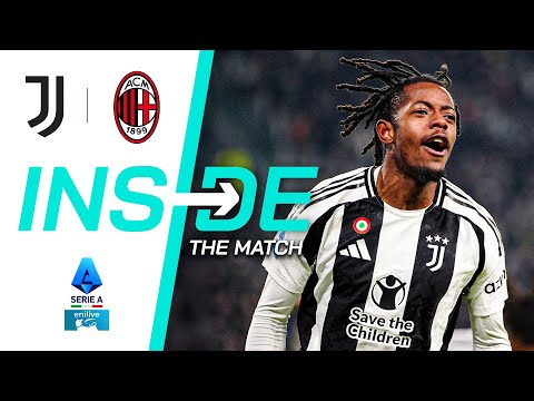 Weah and Mbangula Sink Milan | Inside the Match | Juventus-Milan | Serie A 2024/25