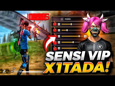 NOVA ATUALIZAÇÃO!🥵🔥 A MELHOR SENSIBILIDADE para SUBIR CAPA na NOVA ATUALIZAÇÃO do FREE FIRE!