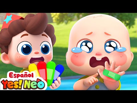 Bebé Quiere una Curita | Johnny Johnny Sí Papá | Yes! Neo | Canciones Infantiles | BabyBus Español