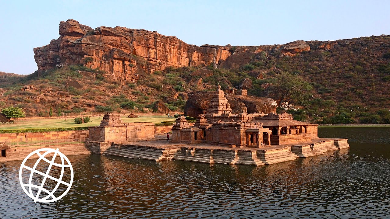 Badami Cave Temples, Karnataka, India in 4K (Ultra HD)