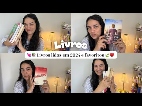 OS LIVROS LIDOS EM 2024 tenho dois favoritos