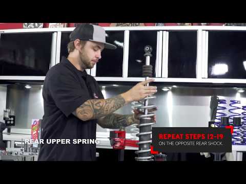 How to Install Polaris RZR Pro XP Shock Therapy Dual Rate Springs
