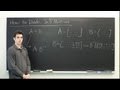 Matrix Operations and Inverses