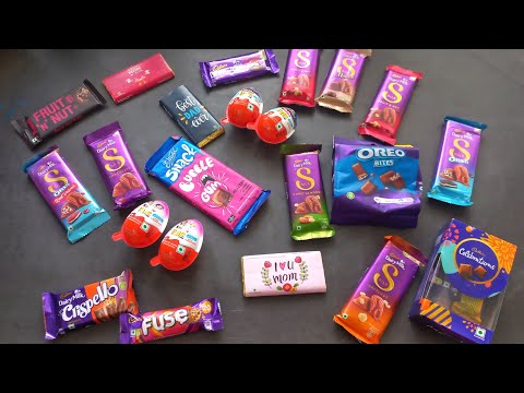 100 chocolate opening videos,surprise toys, lots of chocolates ,Cadbury celebration