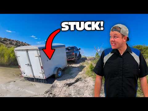 GPS Misled Driver Into a Lake… With a Trailer!