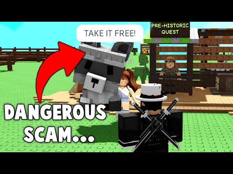 😡DONT FALL FOR THIS NEW HUGE SCAM!! *FREE PETS SCAM* (MUST WATCH!) GROW A GARDEN