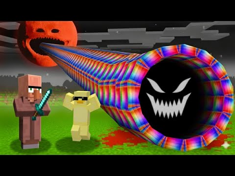Minecraft tnt blast in pyramid village  #minecraft #minecraftvideos #shortsfeeds