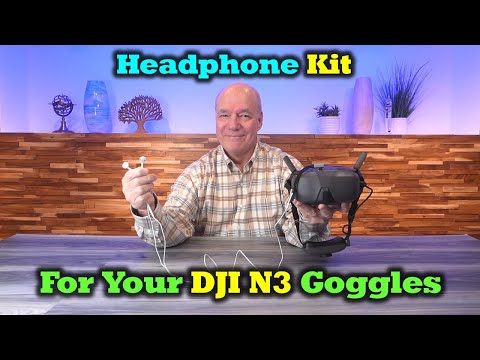 Drone Valley Audio Adapter for your DJI N3 Goggles