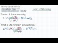Pressure Conversion Concepts