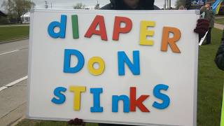 Protest in Ann Arbor 4.25.26