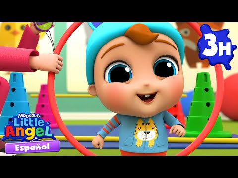 Hora de recreo en la escuela 🛝 | Canciones Infantiles🎵| Moonbug Español | Little Angel