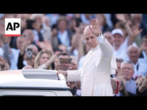 YouTube video thumbnail: Pope Leo XIV Urges News Agencies to Stand Against Lies and Manipulation