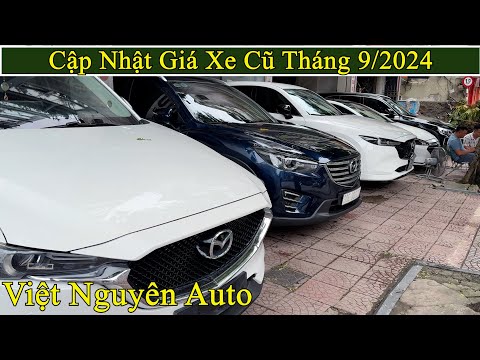 Báo Giá Xe Ô tô Cũ tại Việt Nguyên Auto P1 - Tháng 9/2024