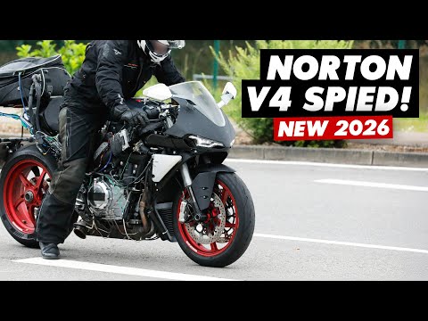 New 2026 Norton V4 Sports Bike Spied: Everything You Need To Know!