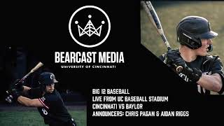 Cincinnati vs Baylor (Game 3) | Big 12 Baseball | AUDIO ONLY