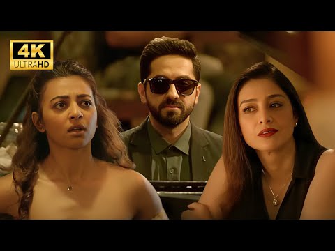Andhadhun Movie INTENSE SCENE! First Time In 4K - Ayushmann Khurrana, Radhika Apte & Tabu