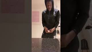 Alphonso Davies Crack an Egg