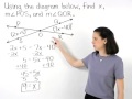 Solving for Angles and Equations