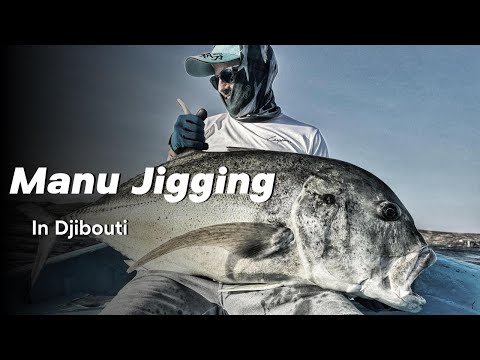 Manu Jigging in Djibouti -  Big GT.