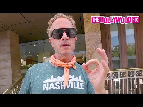 Pauly Shore Loses His Cool With Paparazzi When Asked About His Richard Simmons Movie In WeHo, CA