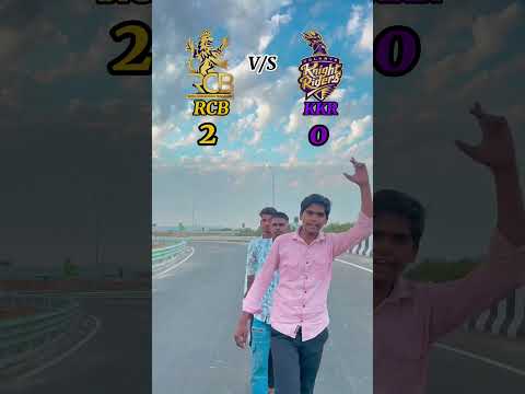 RCB vs KKR match compitition #royalchallengersbangalore #kolkataknightriders #ipl #cricket