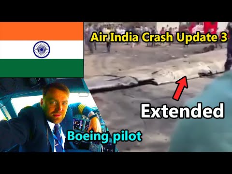 Air India Crash Update 3: Looks like Flaps were extended after all | Video Evidence