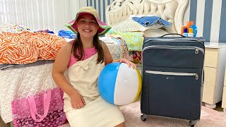 ANTALYA TATİLİ İÇİN BAVULDA NELER VAR? TATİL VLOG !!! 🏖️🧳☀️