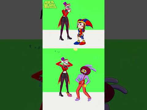 Good Pomni vs Bad Jax - (Which you are?) | The Amazing Digital Circus - Funny Animation #shorts