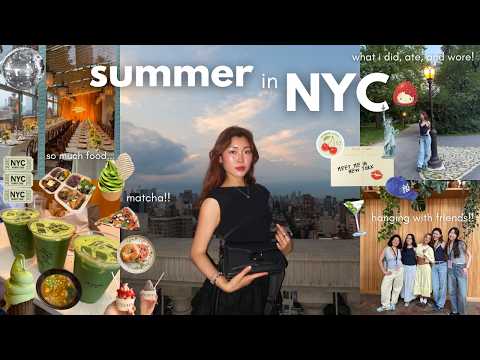a week in new york (everything i did, eat, and wore!) 🗽🍎🛍️🚕