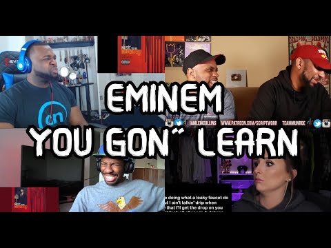 EMINEM - You Gon' Learn ft. Royce Da 5'9" | UNCUT REACTION MASHUP