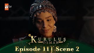 Kurulus Osman Urdu | Season 3 Episode 11 Scene 2 | Yeh Khatoon ne kya kiya!